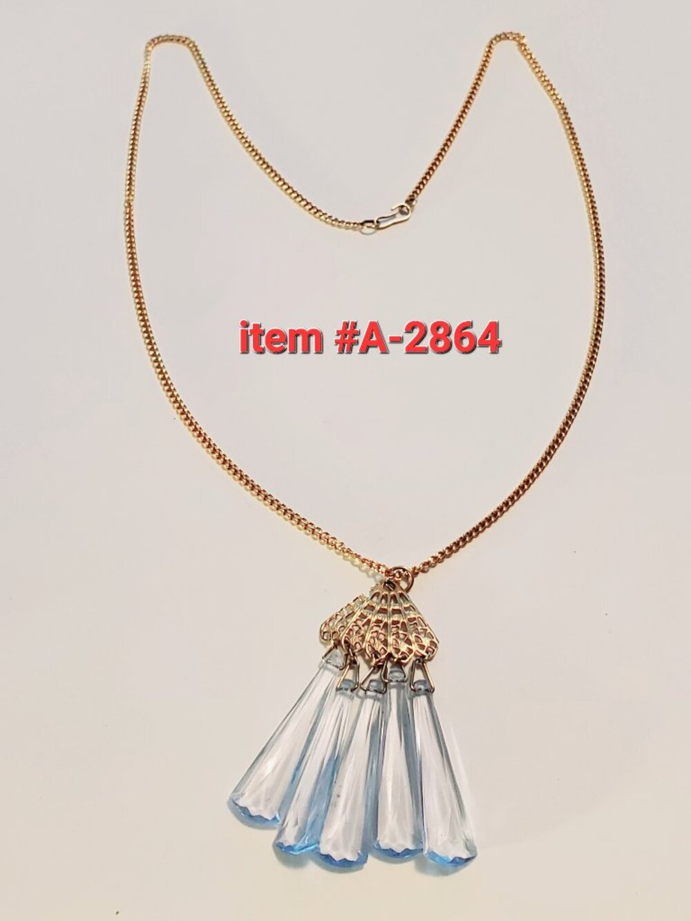 1 Gold Chain Necklace, item #A-2864,. wt . 11 grams.